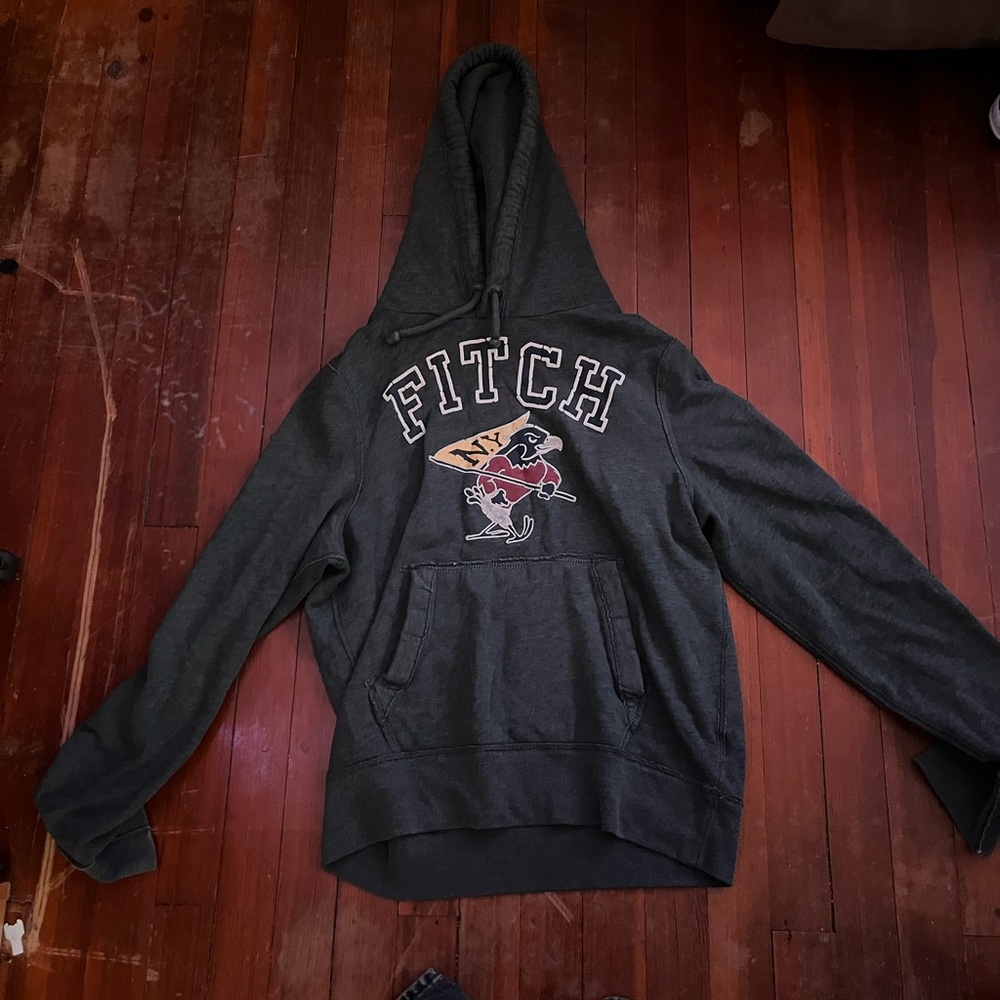 Abercrombie and fitch vintage hoodie size L but fits medium